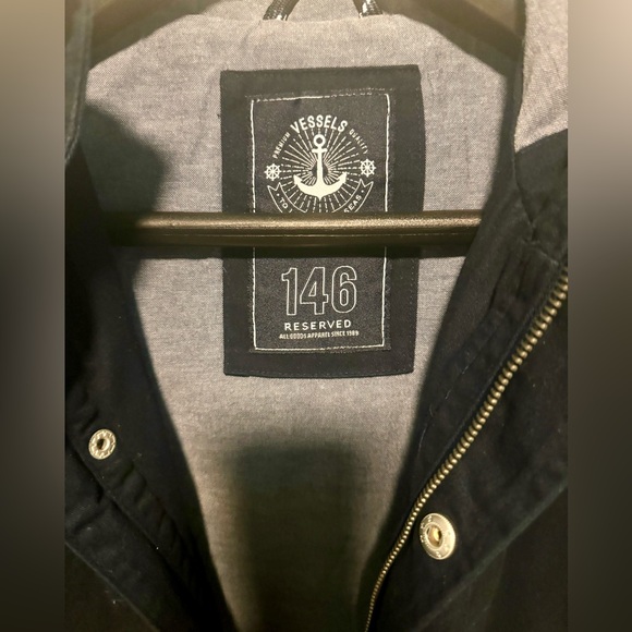 New jacket for boys, size 146cm. Dark blue, brand “Reserved”. Fall jacket - Picture 3 of 15